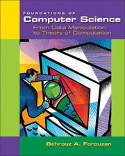 Cover of: Foundations of Computer Science