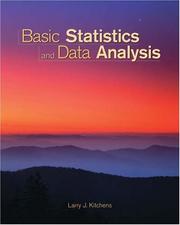 Cover of: Basic Statistics and Data Analysis