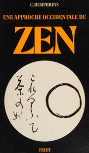 Cover of: Une approche occidentale du zen