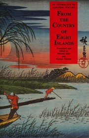Cover of: From the country of eight islands: an anthology of Japanese poetry