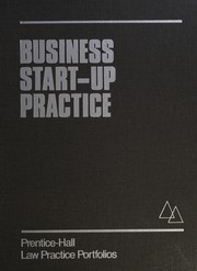 Cover of: Business start-up practice