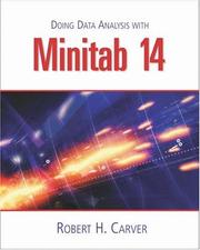 Cover of: Doing Data Analysis with MINITAB 14