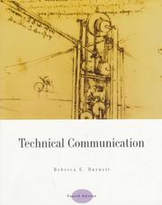 Cover of: Technical communication by Rebecca E. Burnett
