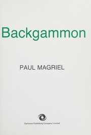 Backgammon by Paul Magriel, Renee Magriel