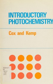Cover of: Introductory photochemistry