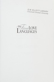 Cover of: The five love languages