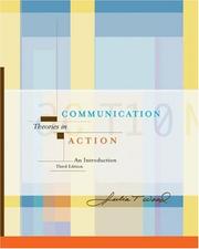 Cover of: Communication Theories in Action by Julia T. Wood