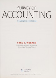 Cover of: Survey of Accounting