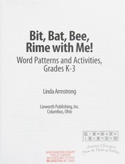 Cover of: Bit bat bee, rime with me!: word patterns and activities, grades K-3