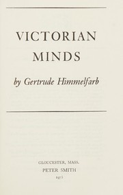 Cover of: Victorian minds