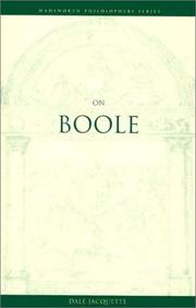 Cover of: On Boole