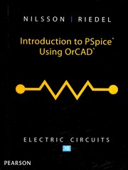 Cover of: Introduction to PSpice for Electric Circuits