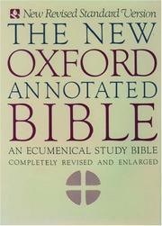 The new Oxford annotated bible : containing the Old and New Testaments