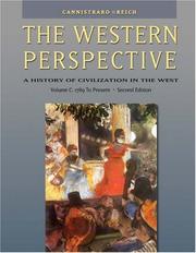 Cover of: The Western Perspective: The Old Regime to the Present, Volume C: 1789 to Present (with InfoTrac®)