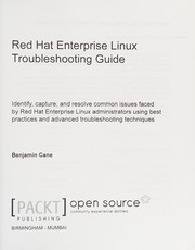 Cover of: Red Hat Enterprise Linux troubleshooting guide by Benjamin Cane