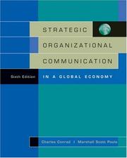 Strategic organizational communication : in a global economy