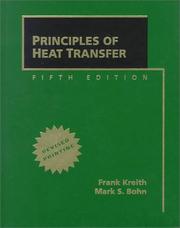 Principles of heat transfer