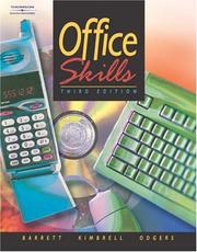 Cover of: Office Skills by Charles Francis Barrett, Grady Kimbrell, Pattie Gibson-Odgers