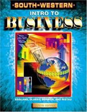 Cover of: Intro to Business by Robert A. Ristau, Steven A. Eggland, Les Dlabay, James L. Burrow, Anne S. Daughtrey