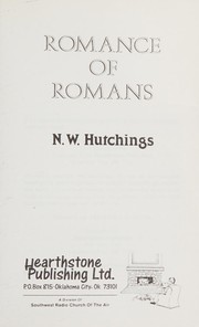 Cover of: Romance of Romans