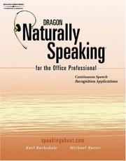 Cover of: Dragon Naturally Speaking for the Office Professional: Speech Recognition Series
