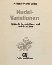 Nudel-Variationen by Marieluise Christl-Licosa