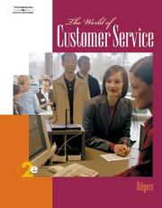Cover of: The World of Customer Service