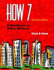 Cover of: HOW 7: a handbook for office workers