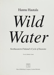 Cover of: Wild Water