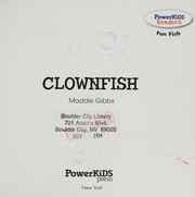Cover of: Clownfish