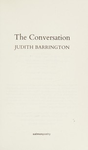 Cover of: The Conversation