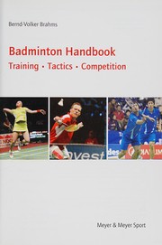 Badminton handbook by Bernd-Volker Brahms