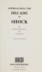 Cover of: Approaching the decade of shock