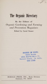 Cover of: The Organic directory