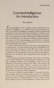 Cover of: Counterintelligence