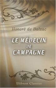 Le médecin de campagne by Honoré de Balzac