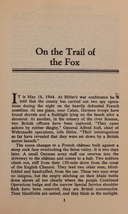 Cover of: The Trail of the Fox