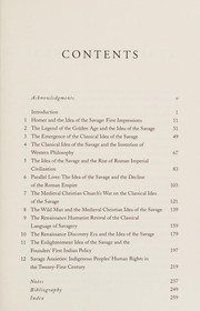 Cover of: Savage anxieties: the invention of western civilization