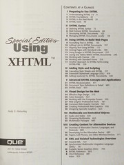 Cover of: Special edition using XHTML