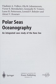 Cover of: Polar seas oceanography: an integrated case study of the Kara Sea
