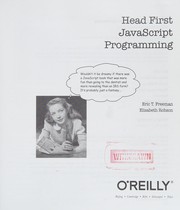 Cover of: Head First Java Script Programming: A Brain Friendly Guide