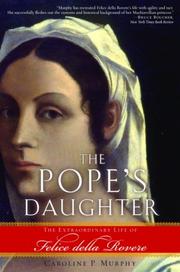 Cover of: The Pope's Daughter by Caroline P. Murphy