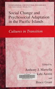 Cover of: Social change and adaptation in the Pacific Islands
