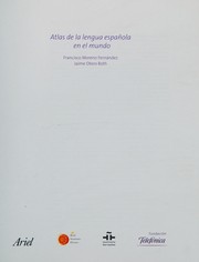 Atlas de la Lengua Española en el Mundo by Fundación Telefónica