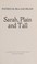 Cover of: Sarah, plain and tall
