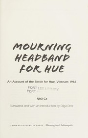 Mourning headband for Hue by Nhã Ca