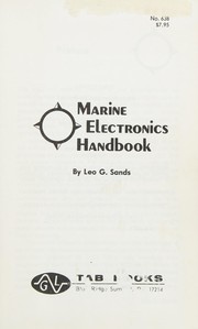 Cover of: Marine electronics handbook by Leo G. Sands