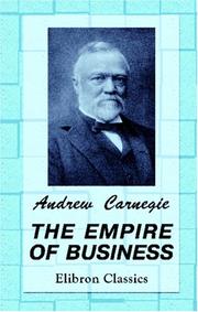 Cover of: The empire of business