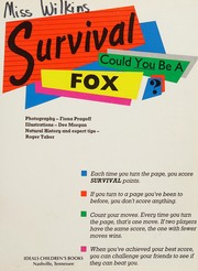 Cover of: Survival: could you be a fox?