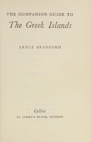 Cover of: The companion guide to the Greek islands